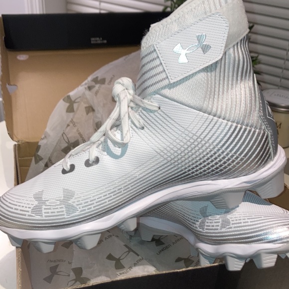 NEW - UNDER ARMOUR UA HIGHLIGHT FRANCHISE CLEATS SHOES - Men’s Size 9 - Football - Picture 12 of 13